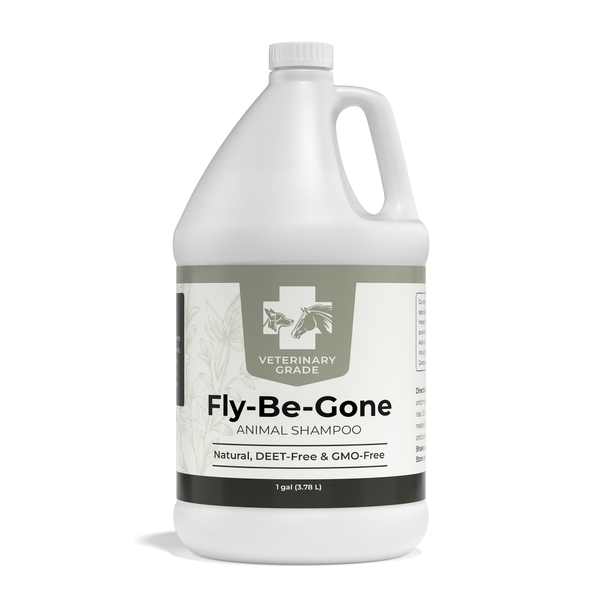 Fly-Be-Gone Natural Shampoo with Repellent Combo (1 Gallon)