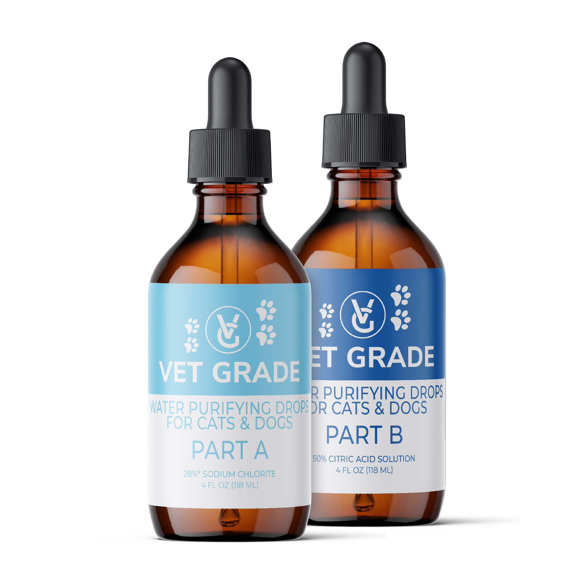 Water Purifying Drops (Glass Bottles)